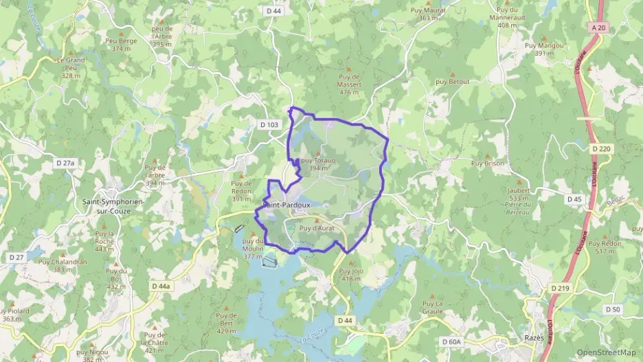 Maison 135 m² cinq pièces à vendre à Saint-Pardoux-le-Lac Maison 135 m² cinq pièces à vendre à Saint-Pardoux-le-Lac