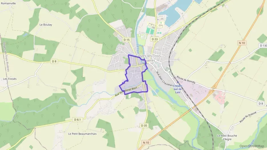 Maison 59 m² trois pièces à vendre à Cloyes-les-Trois-Rivières Maison 59 m² trois pièces à vendre à Cloyes-les-Trois-Rivières