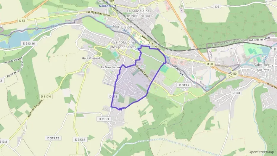 Maison 114 m² cinq pièces à vendre à Saint-Lubin-des-Joncherets