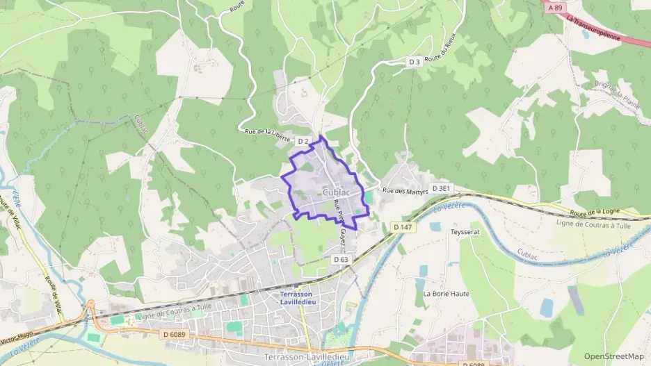 Maison 42 m² deux pieces à vendre à Cublac Maison 42 m² deux pieces à vendre à Cublac