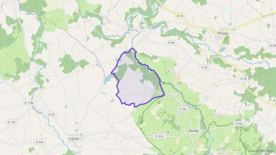 Maison 72 m² quatre pièces à vendre à Lignac