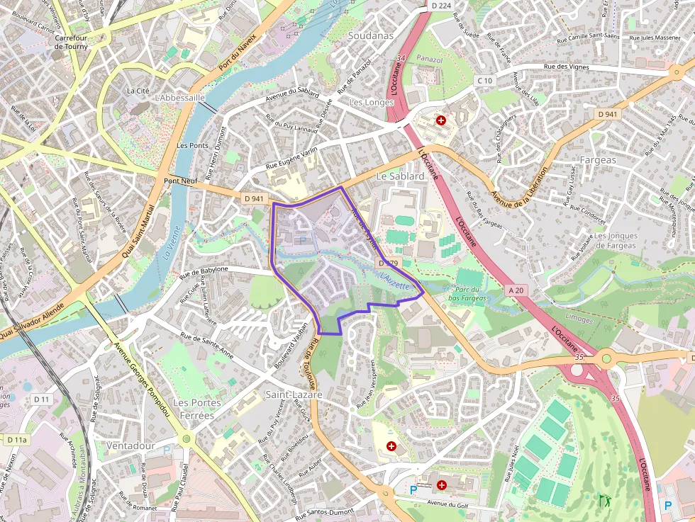 Maison 79 m² trois pièces à vendre à Limoges