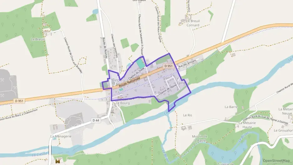 Maison 115 m² quatre pièces à vendre à Ciron Maison 115 m² quatre pièces à vendre à Ciron