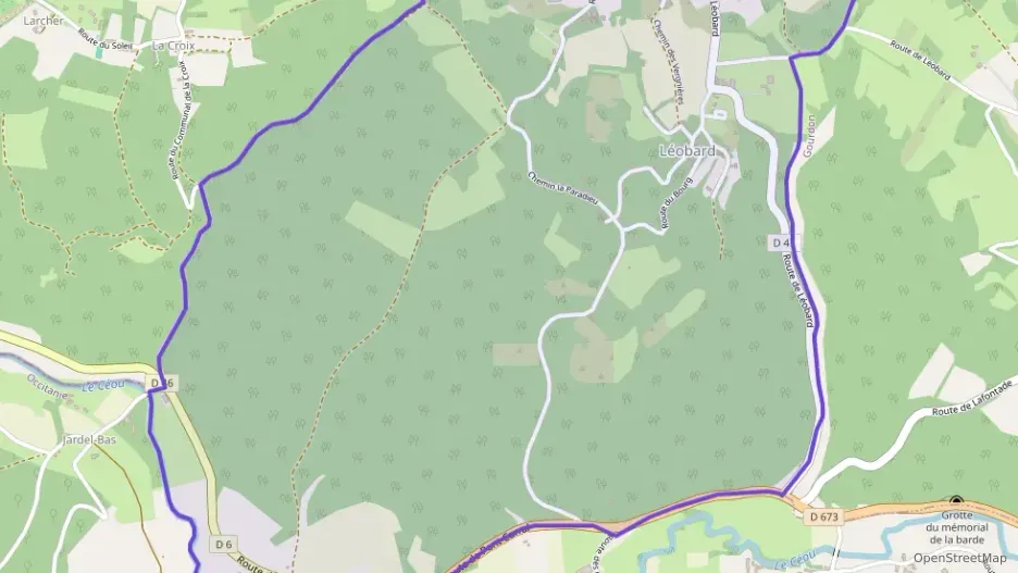 Maison 55 m² deux pieces à vendre à Léobard