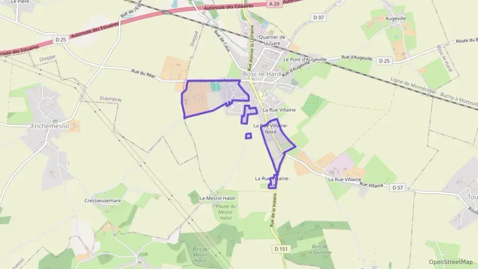 Maison 88 m² quatre pièces à vendre à Bosc-le-Hard