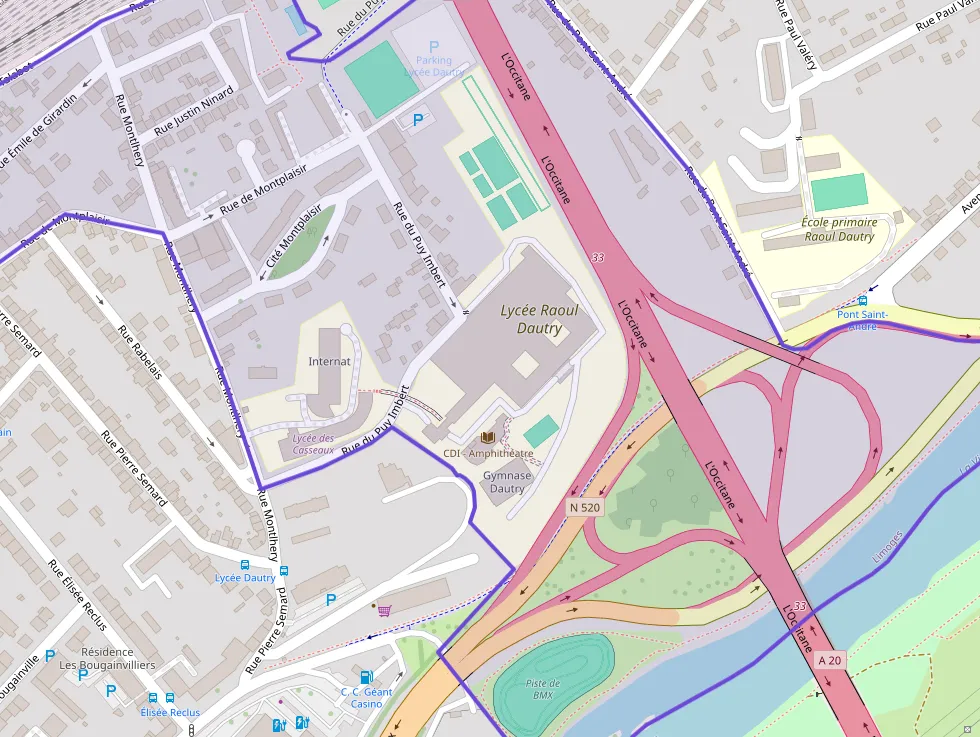 Maison 72 m² quatre pièces à vendre à Limoges