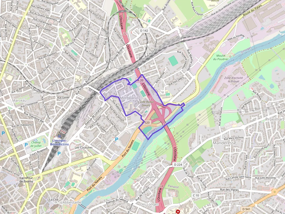 Maison 72 m² quatre pièces à vendre à Limoges