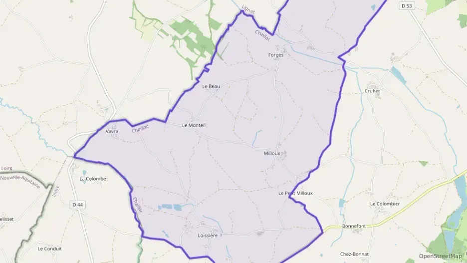 Maison 67 m² deux pieces à vendre à Chaillac Maison 67 m² deux pieces à vendre à Chaillac