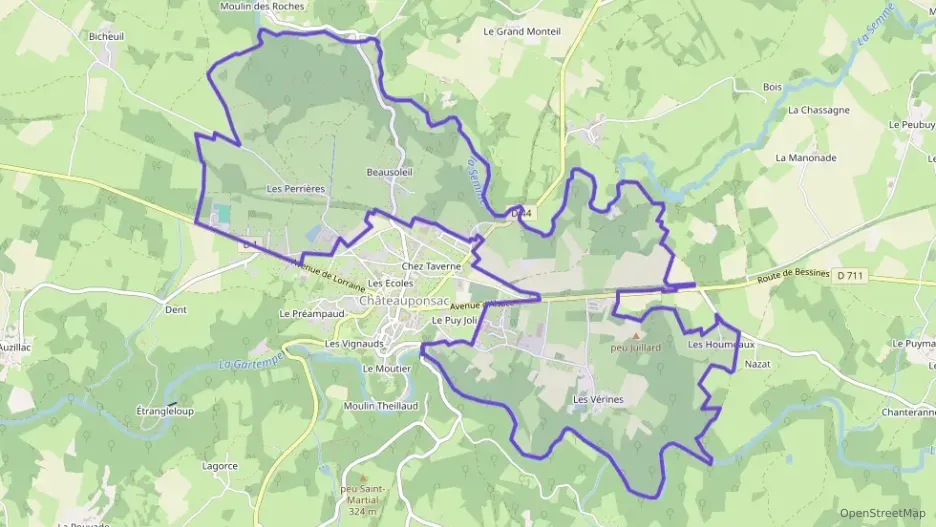 Maison 102 m² cinq pièces à vendre à Châteauponsac