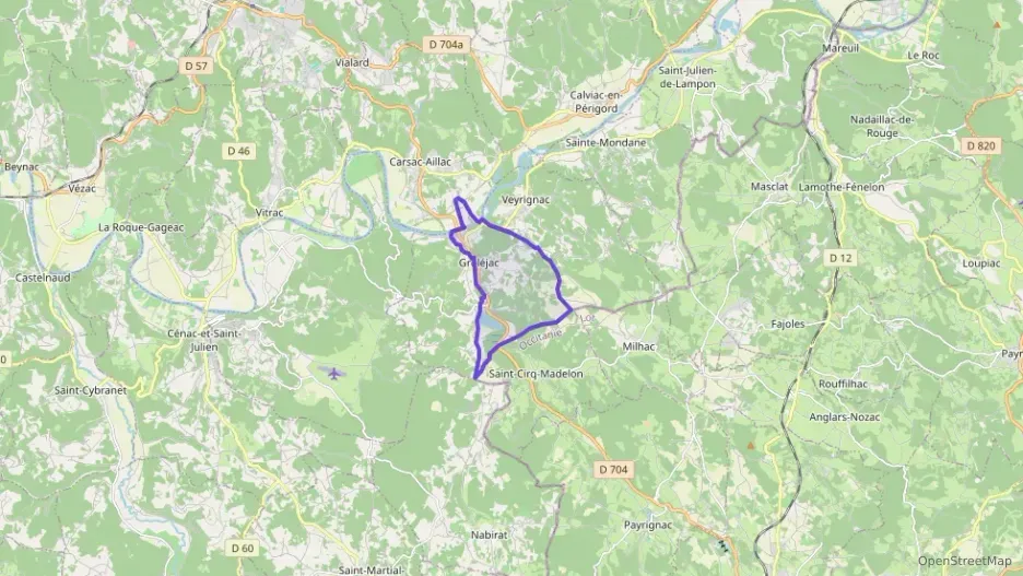 Maison 122 m² quatre pièces à vendre à Groléjac