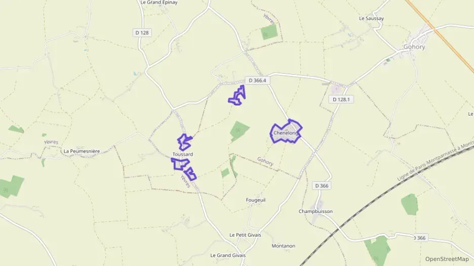 Maison 52 m² deux pieces à vendre à Gohory Maison 52 m² deux pieces à vendre à Gohory