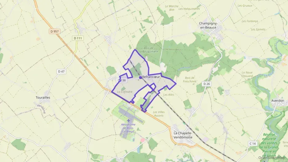 Maison 129 m² cinq pièces à vendre à Villefrancœur