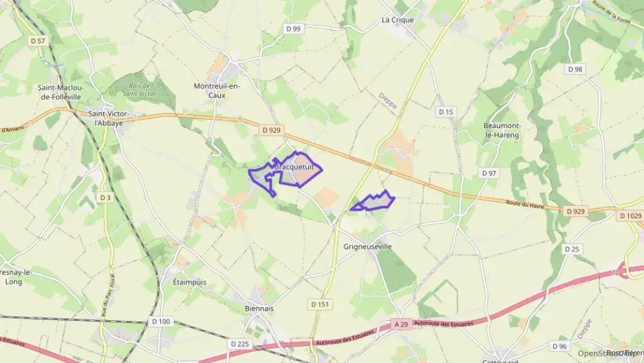 Maison 100 m² trois pièces à vendre à Bracquetuit Maison 100 m² trois pièces à vendre à Bracquetuit