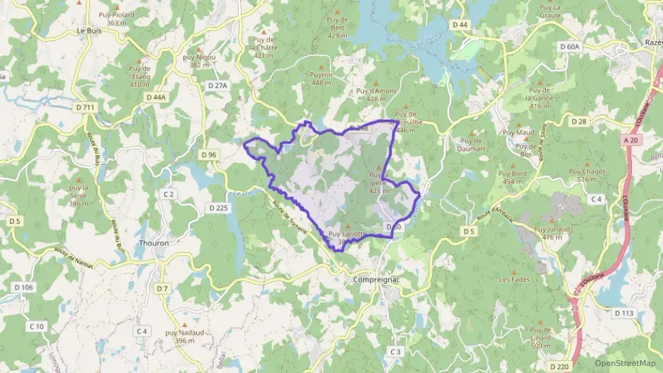 Maison 80 m² cinq pièces à vendre à Compreignac Maison 80 m² cinq pièces à vendre à Compreignac