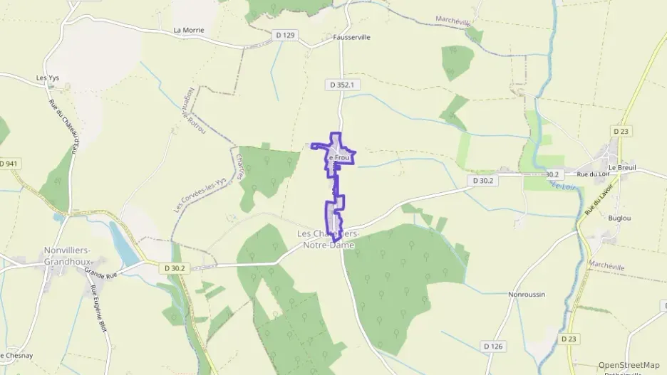 Maison 112 m² trois pièces à vendre à Les Châtelliers-Notre-Dame