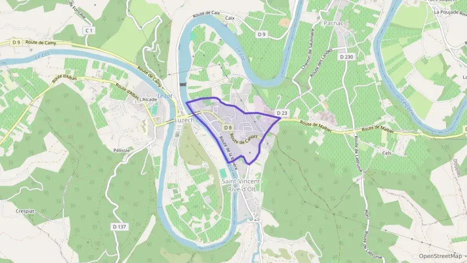 Maison 77 m² quatre pièces à vendre à Luzech
