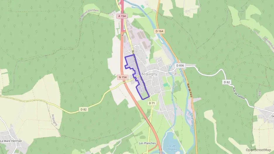 Maison 90 m² quatre pièces à vendre à Acquigny