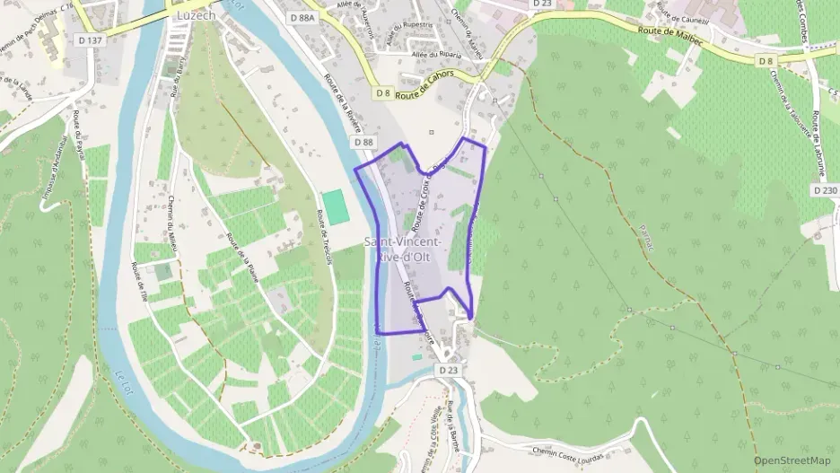 Maison 37 m² deux pieces à vendre à Saint-Vincent-Rive-d`Olt