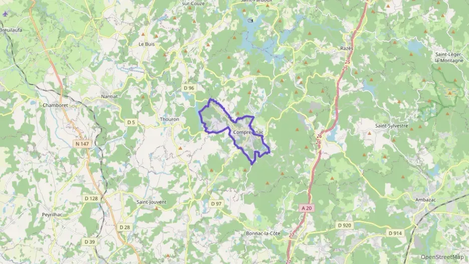 Maison 85 m² trois pièces à vendre à Compreignac Maison 85 m² trois pièces à vendre à Compreignac