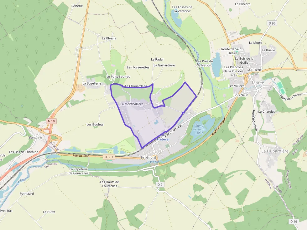 Maison 73 m² deux pieces à vendre à Fréteval