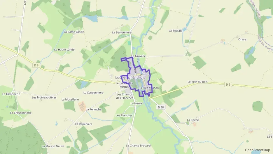Maison 68 m² trois pièces à vendre à Loché-sur-Indrois
