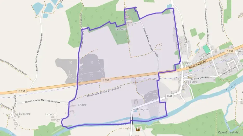 Maison 64 m² deux pieces à vendre à Ciron Maison 64 m² deux pieces à vendre à Ciron