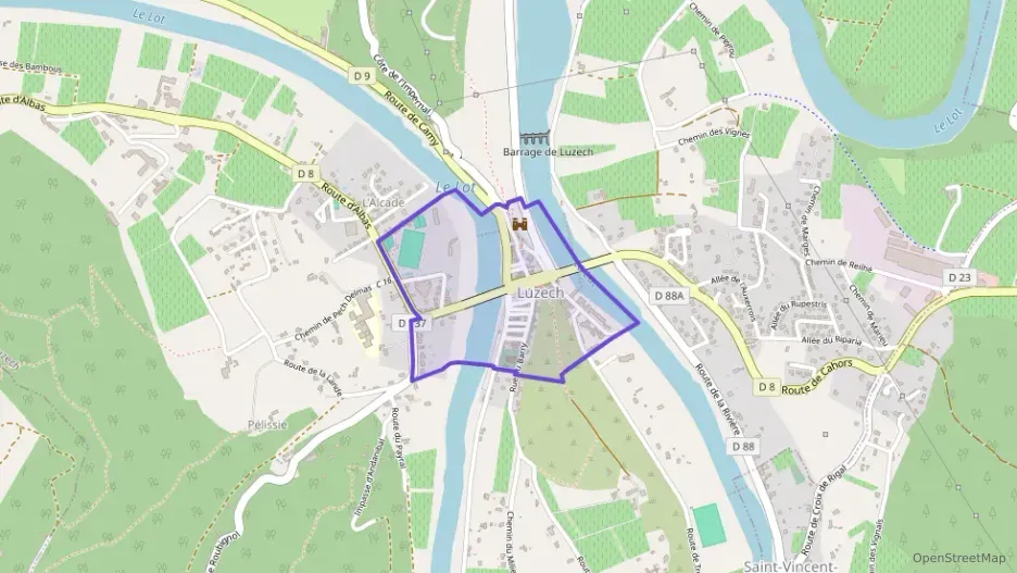 Maison 50 m² quatre pièces à vendre à Luzech