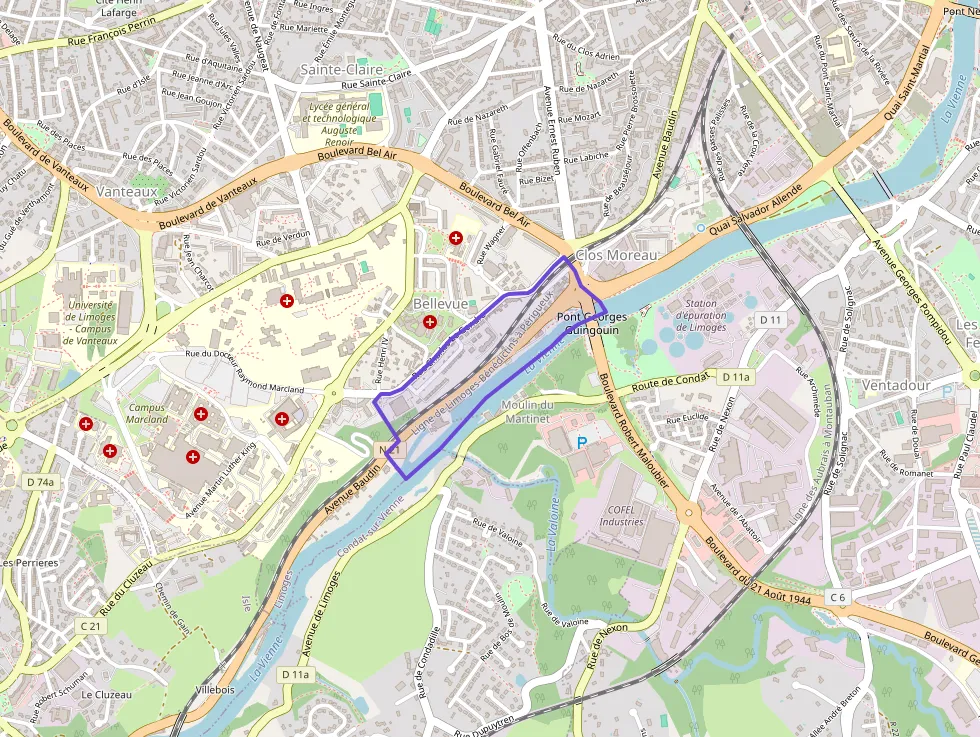 Maison 74 m² quatre pièces à vendre à Limoges