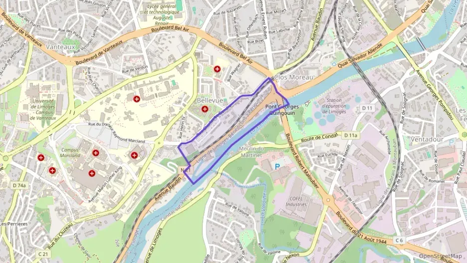 Maison 74 m² quatre pièces à vendre à Limoges