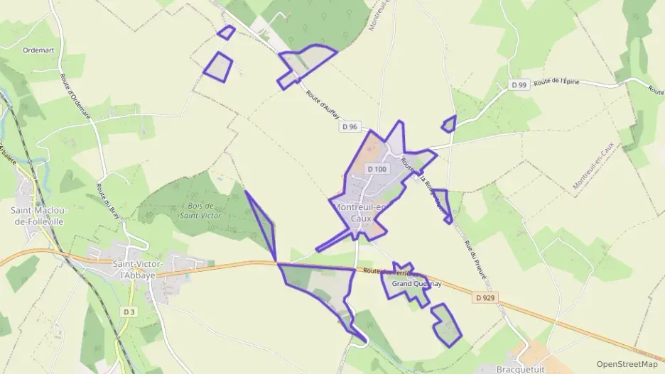 Maison 101 m² quatre pièces à vendre à Montreuil-en-Caux Maison 101 m² quatre pièces à vendre à Montreuil-en-Caux