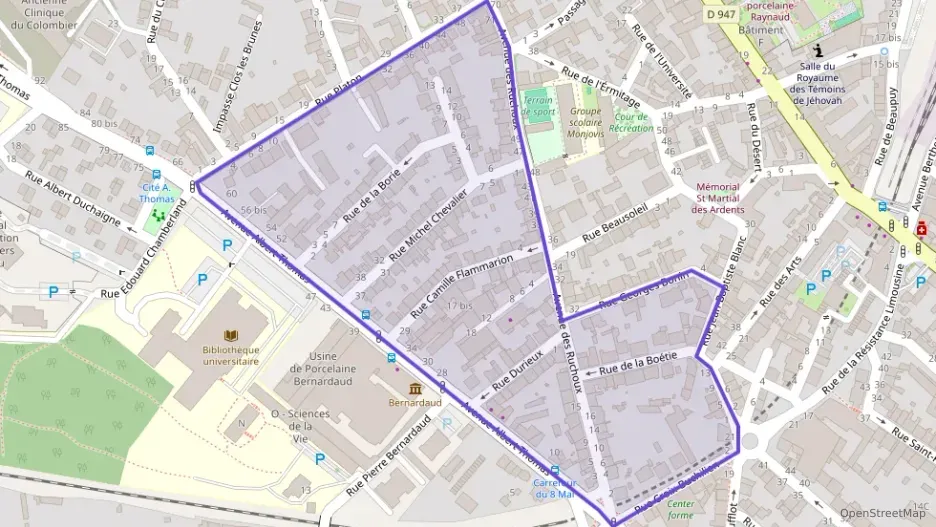 Maison 91 m² quatre pièces à vendre à Limoges