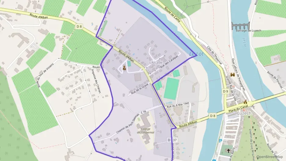 Maison 60 m² trois pièces à vendre à Luzech Maison 60 m² trois pièces à vendre à Luzech