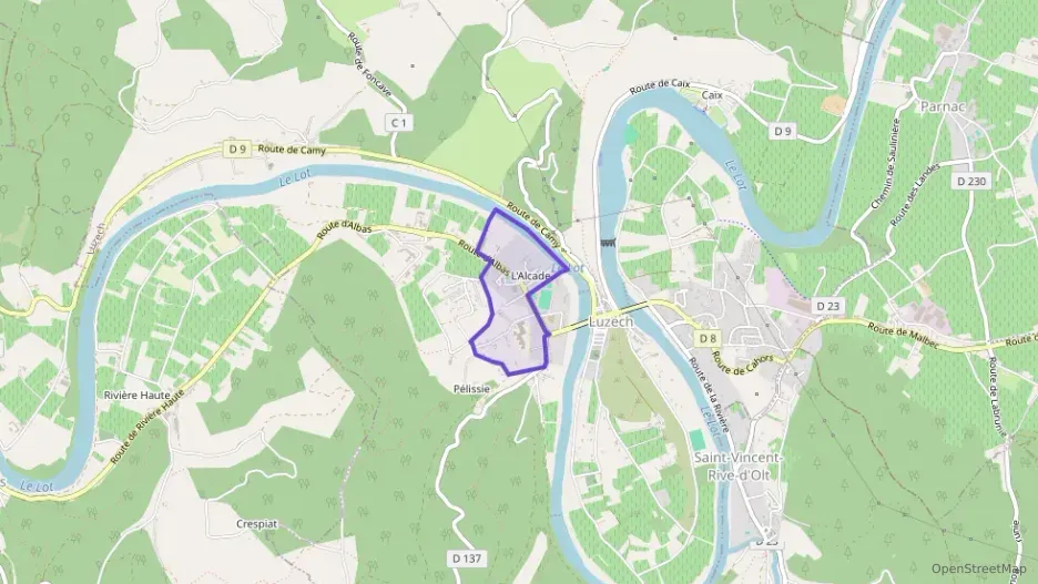 Maison 60 m² trois pièces à vendre à Luzech Maison 60 m² trois pièces à vendre à Luzech