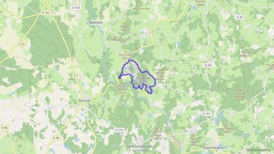 Maison 110 m² cinq pièces à vendre à Saint-Pardoux-le-Lac