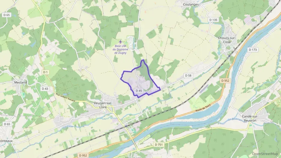 Maison 56 m² trois pièces à vendre à Veuzain-sur-Loire