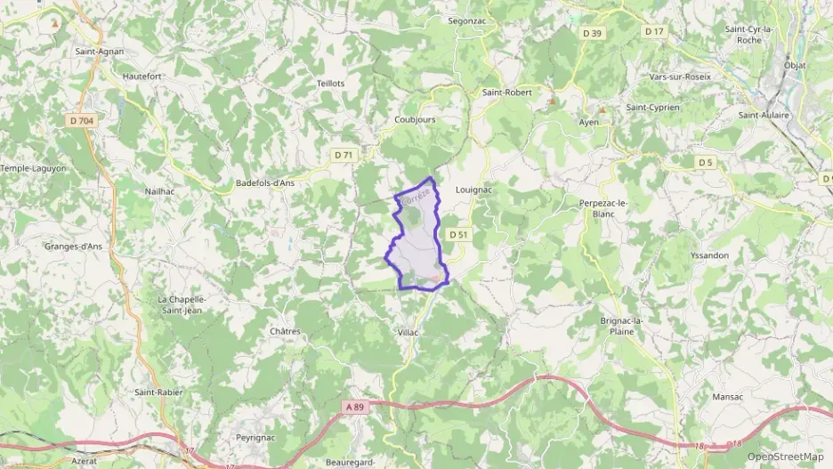 Maison 70 m² trois pièces à vendre à Louignac Maison 70 m² trois pièces à vendre à Louignac