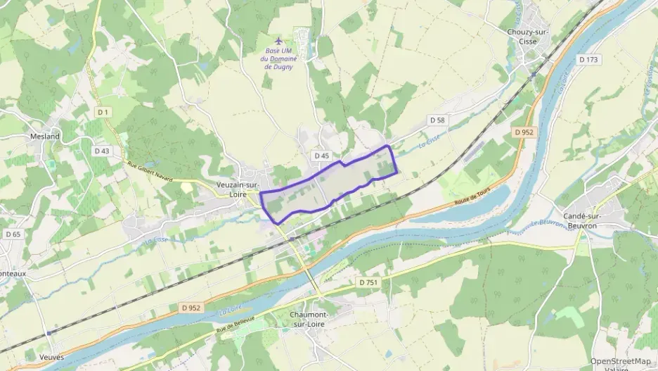 Maison 96 m² cinq pièces à vendre à Veuzain-sur-Loire