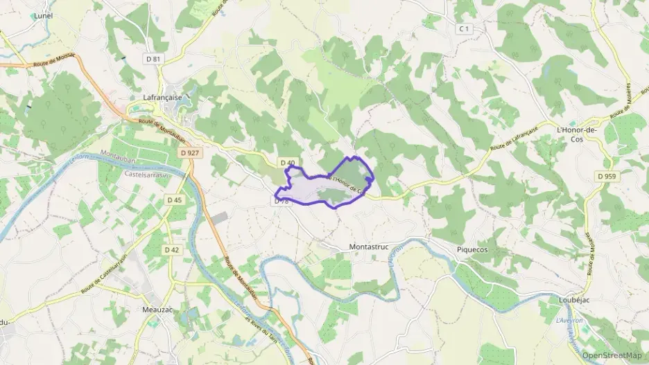 Maison 130 m² quatre pièces à vendre à Lafrançaise Maison 130 m² quatre pièces à vendre à Lafrançaise