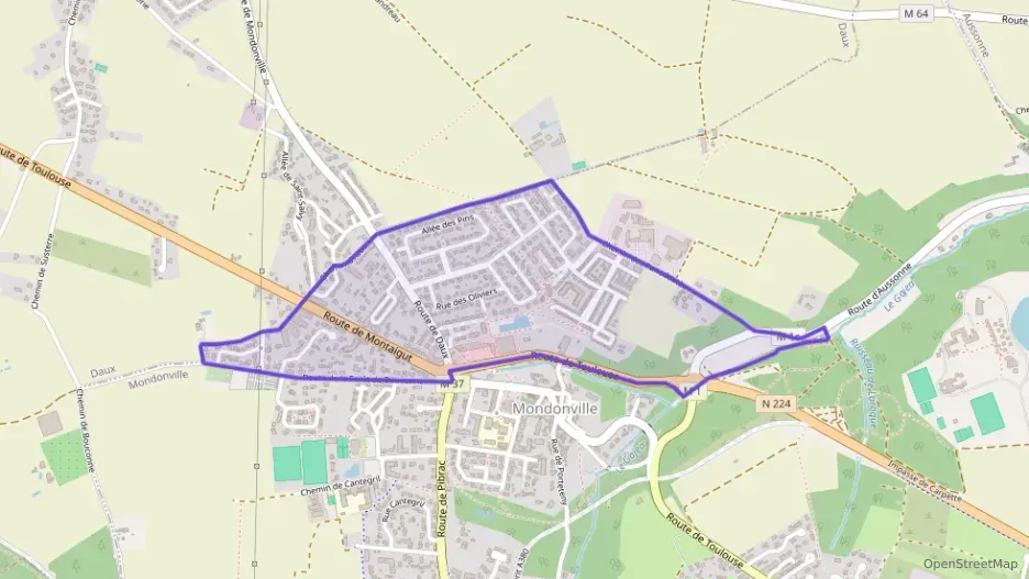 Maison 82 m² quatre pièces à vendre à Mondonville