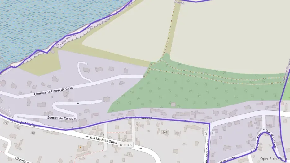 Maison 80 m² quatre pièces à vendre à Dieppe