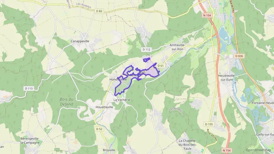 Maison 100 m² trois pièces à vendre à Hondouville Maison 100 m² trois pièces à vendre à Hondouville