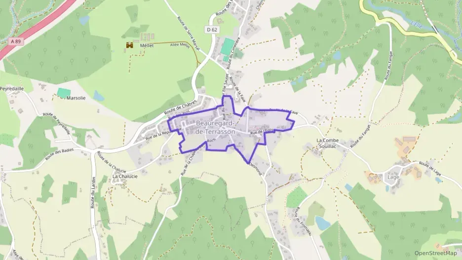 Maison 96 m² trois pièces à vendre à Beauregard-de-Terrasson