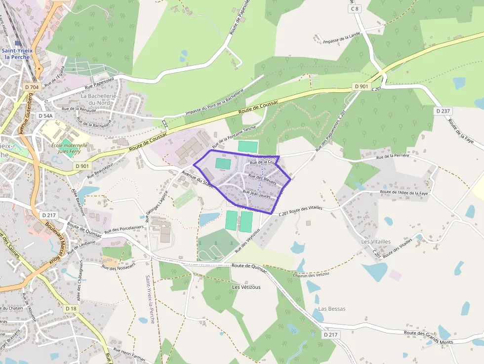 Maison 59 m² trois pièces à vendre à Saint-Yrieix-la-Perche