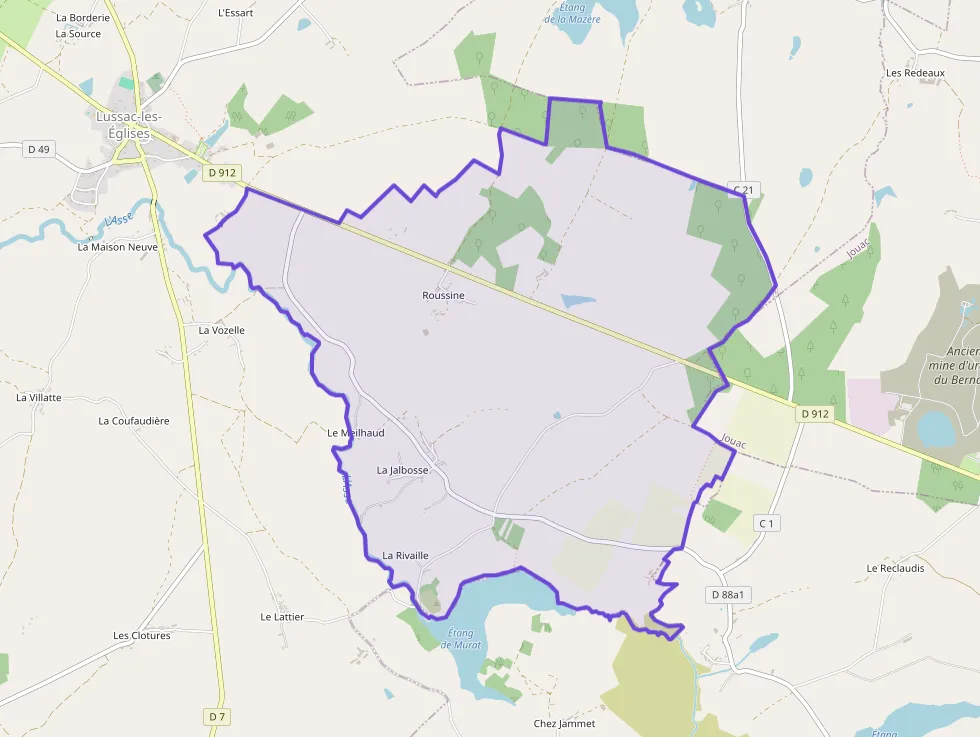 Maison 42 m² deux pieces à vendre à Lussac-les-Églises