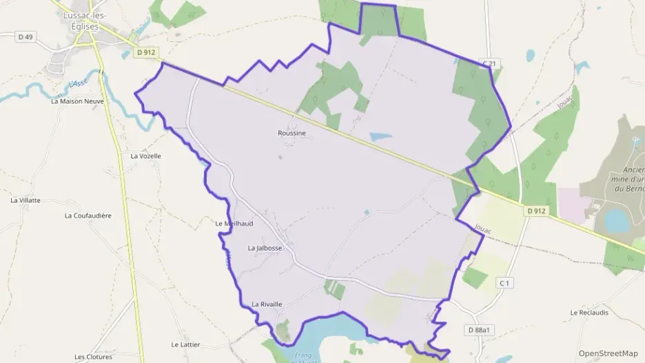 Maison 42 m² deux pieces à vendre à Lussac-les-Églises Maison 42 m² deux pieces à vendre à Lussac-les-Églises