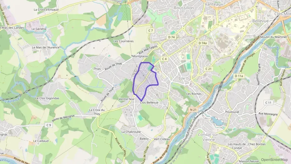 Maison 48 m² trois pièces à vendre à Isle