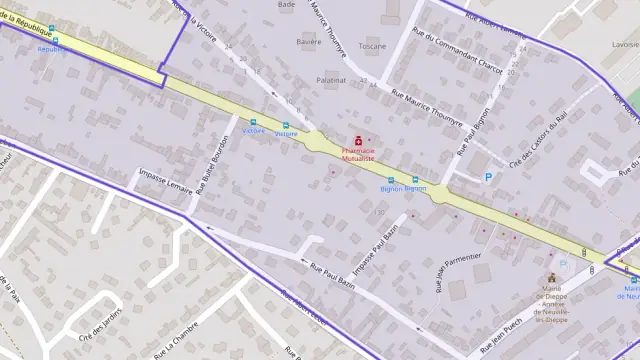 Maison 84 m² quatre pièces à vendre à Dieppe