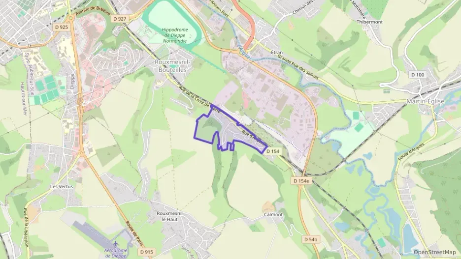 Maison 94 m² six pièces à vendre à Rouxmesnil-Bouteilles