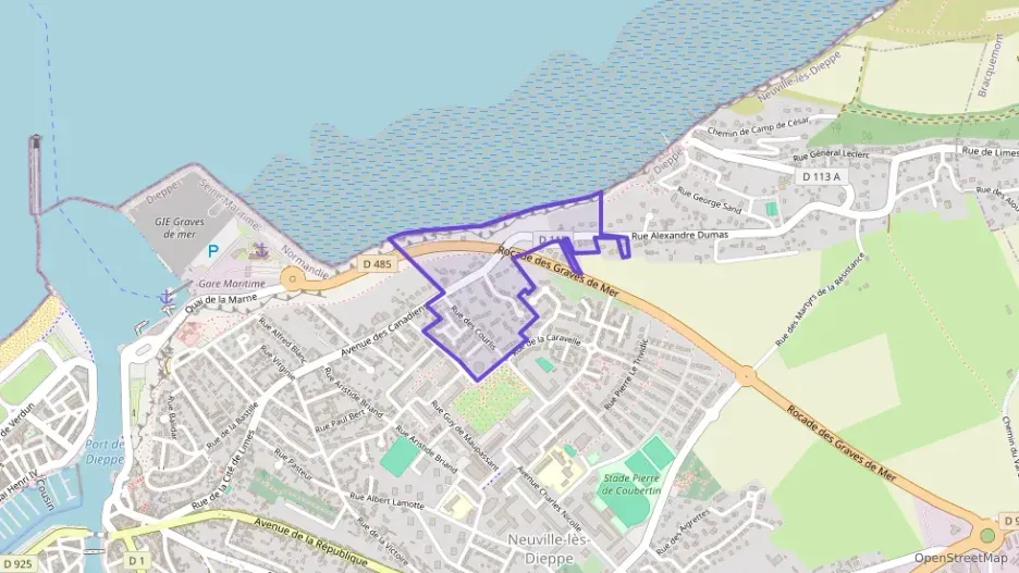 Maison 80 m² quatre pièces à vendre à Dieppe Maison 80 m² quatre pièces à vendre à Dieppe