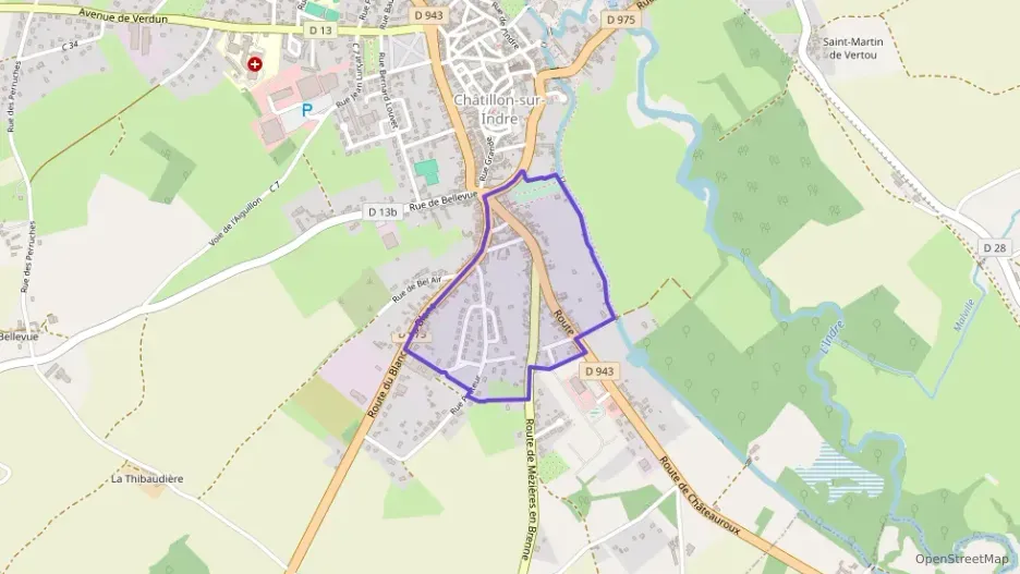 Maison 78 m² quatre pièces à vendre à Châtillon-sur-Indre Maison 78 m² quatre pièces à vendre à Châtillon-sur-Indre